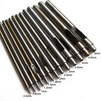 0.5mm 0.8mm 1mm 1.2mm 1.5mm 1.8mm 2mm 2.5mm 3mm 3.5mm 4mm 4.5mm 5mm Hand Knock hole mold