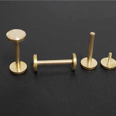 FF10320 Flat Head Chicago Screw Posts 10x3x20mm 100pcs/Bag