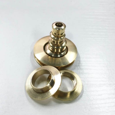 FR206 Leather Eyelets Screws Brass 28x15x3.5mm 100pcs/bag