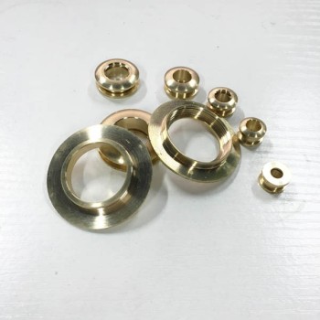 FR207 Eyelets Screws Brass For Leather 40x23x3.5mm 100pcs/bag