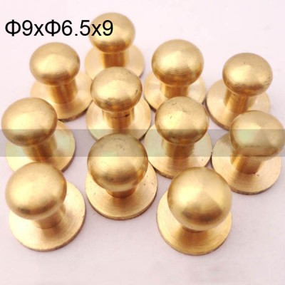 FR112 Nipple-Head Monk Screws 9x6.5x9mm 100pcs/Bag