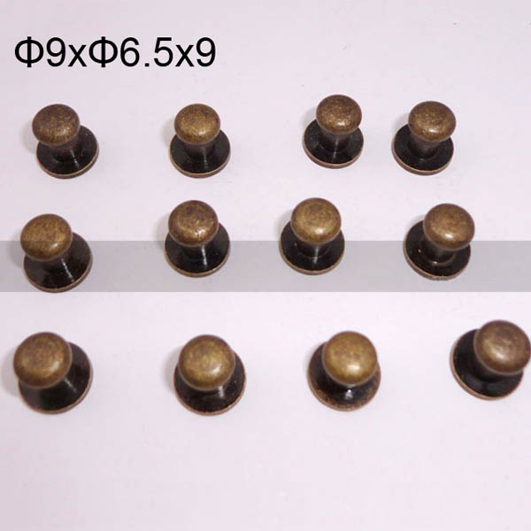 FR112 Nipple-Head Monk Screws 9x6.5x9mm 100pcs/Bag