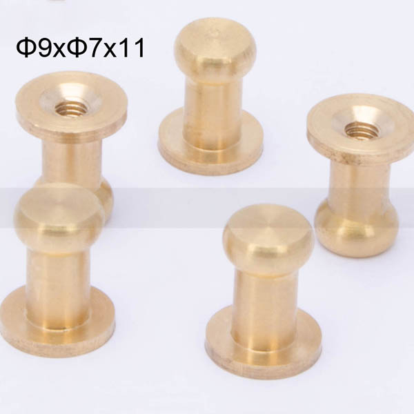 FR116 Nipple-Head Monk Screws 9x7x11mm 1000pcs/Bag