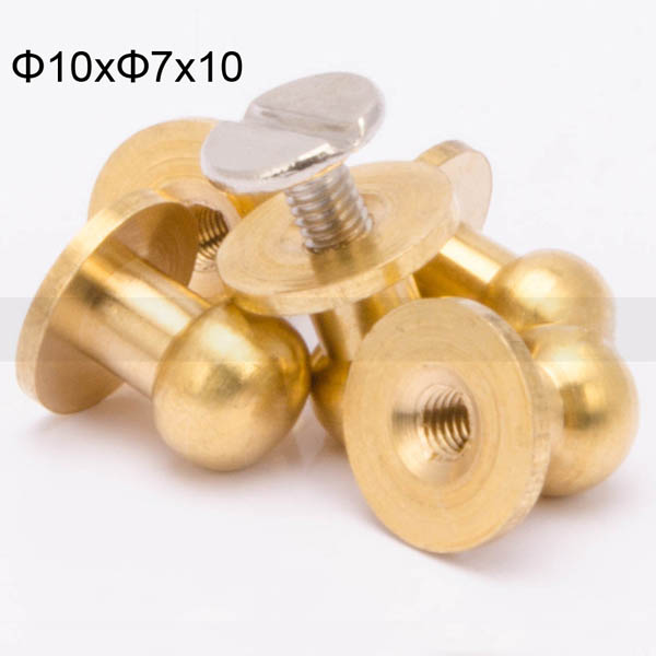 FR119 Nipple-Head Monk Screws 10x7x10mm 1000pcs/Bag