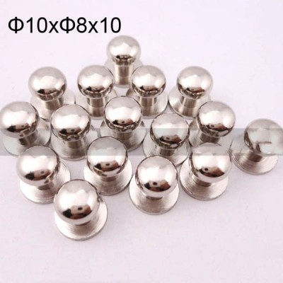 FR120 Nipple-Head Monk Screws 10x8x10mm 100pcs/Bag