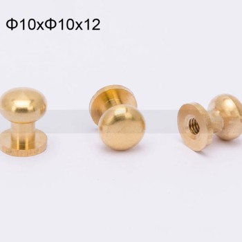 FR123 Nipple-Head Monk Screws 10x10x12mm 1000pcs/Bag