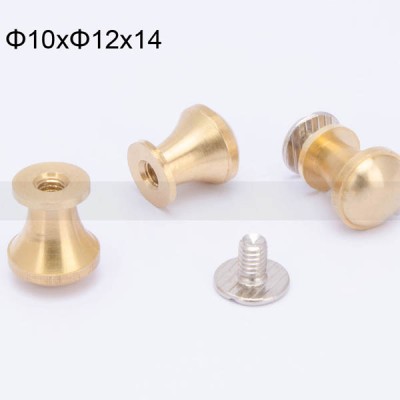 FR124 Nipple-Head Monk Screws 10x12x14mm 500pcs/Bag