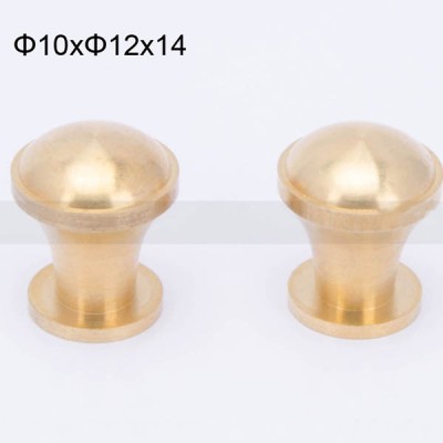 FR124 Nipple-Head Monk Screws 10x12x14mm 500pcs/Bag