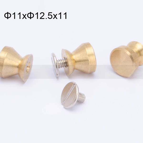 FR127 Nipple-Head Monk Screws 11x12.5x11mm 500pcs/Bag