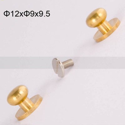 FR128 Nipple-Head Monk Screws 12x9x9.5mm 500pcs/Bag