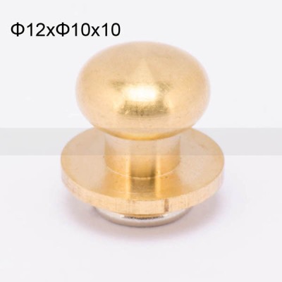 FR129 Nipple-Head Monk Screws 12x10x10mm 500pcs/Bag