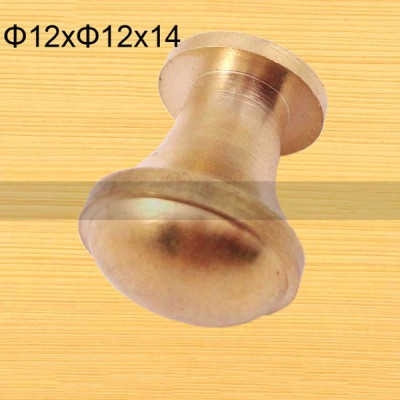 FR133 Knob Nipple-Head Monk Screws 12x12x14mm 500pcs/Bag