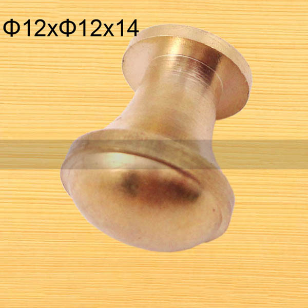 FR133 Knob Nipple-Head Monk Screws 12x12x14mm 500pcs/Bag