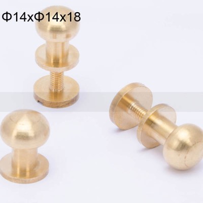 FR139 Nipple-Head Monk Screws 14x14x18mm 200pcs/Bag