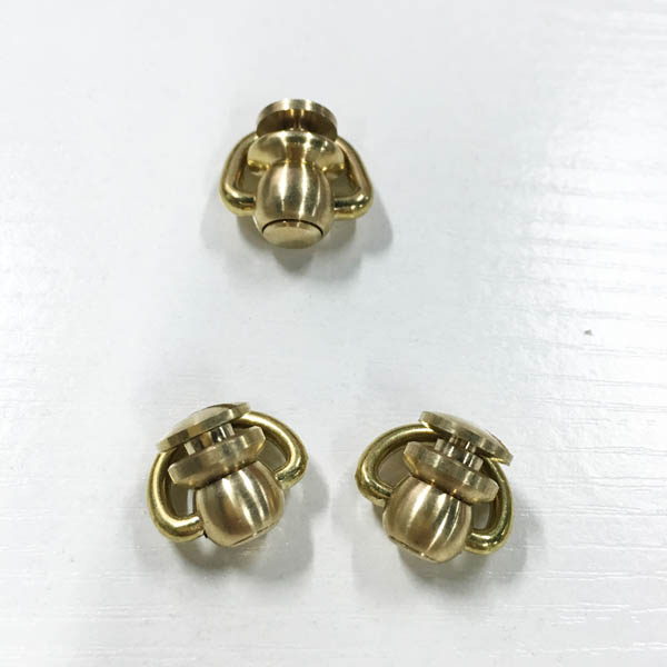 FR604 Monk Head Screws With Ring Belt Loop Rotating 10xM3x20mm 100pcs/bag