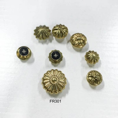 FR301 Wallet Button Screws 17x7.5mm 100pcs/bag