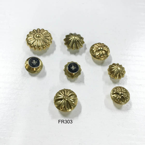 FR303 Conchos Screws 13x8mm 100pcs/bag