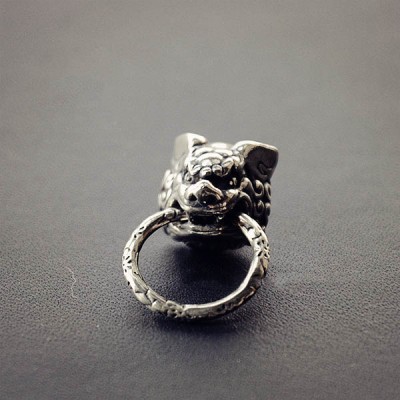 NA011 Lion Copper Conchos 25mm