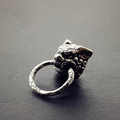 NA011 Lion Copper Conchos 25mm