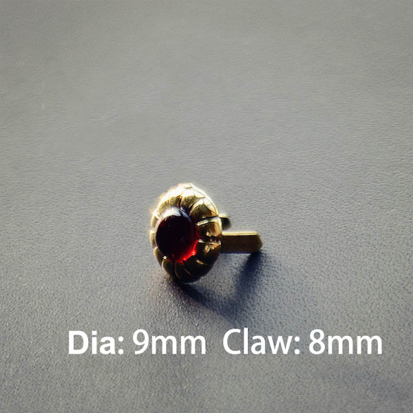 NA027 Small Conchos Studs 9mm