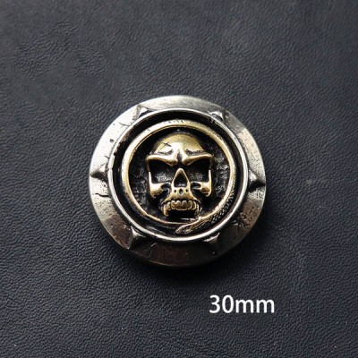 NA028 Brass Conchos For Sale 30mm
