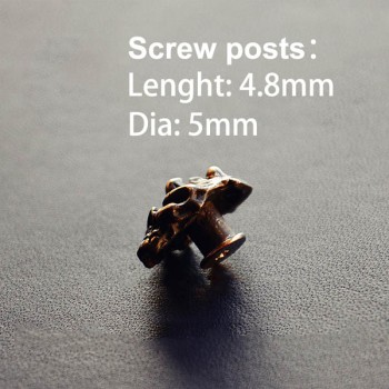 NA042 Angry Orc Skeleton 17x13mm