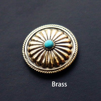 NA043 Turquoise Conchos 30mm
