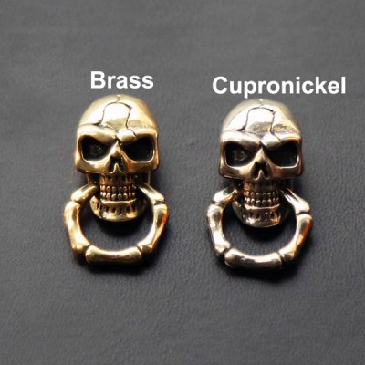 NA078 Japanese Skull Conchos 28x17mm