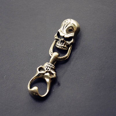 NA089 Double Skull Conchos 68x15.6mm