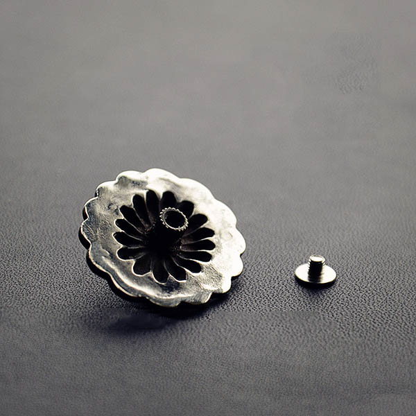 NA090 Turquoise Conchos 33.5x27.5mm