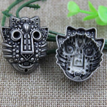 G069 Owl Sew Spikes 38x32mm 100pcs/bag