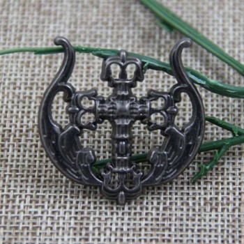 G089 Boat Hook Cross Sew Spikes 37mm 100pcs/bag