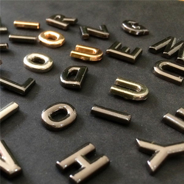 B001 Zinc Alloy Letter  Rivets 11mm in Height A to Z 26pcs/bag
