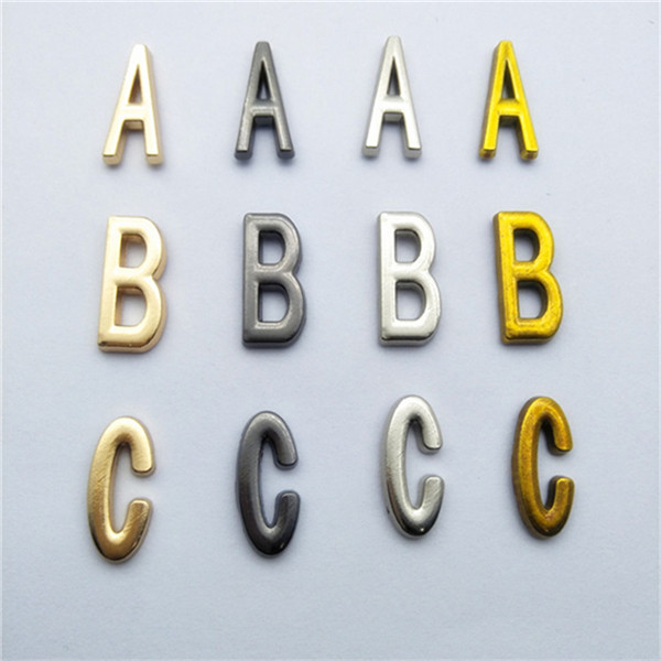 B003 Zinc Alloy Letter  Rivets 18mm in Height A to Z 26pcs/bag