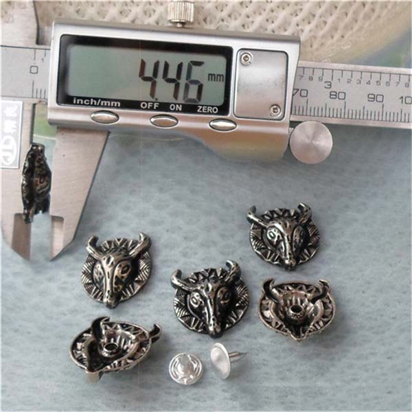 K106 Cow Alloy Rivets 17x20mm 100pcs/bag
