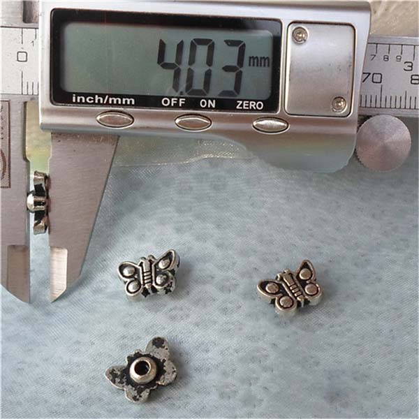 K107 Butterfly Alloy Rivets 9x13mm 100pcs/bag
