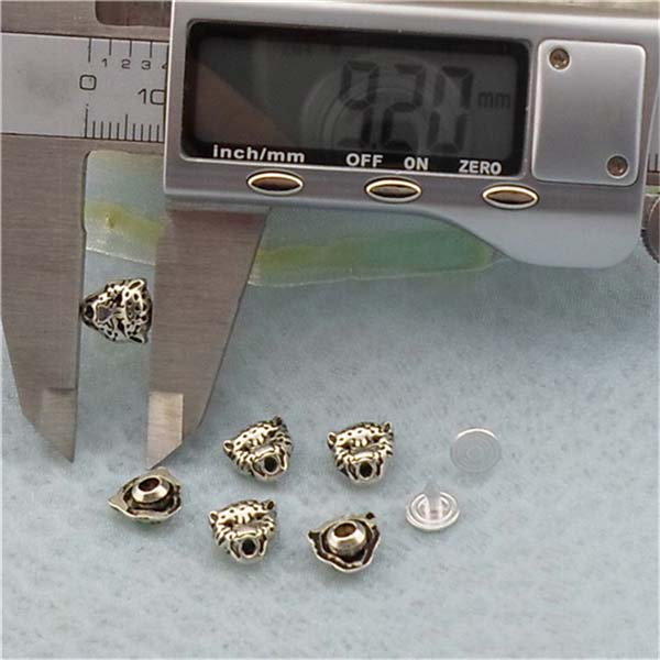 K111 Leopard Alloy Rivets 9.2x8.6mm 100pcs/bag