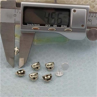 K111 Leopard Alloy Rivets 9.2x8.6mm 100pcs/bag