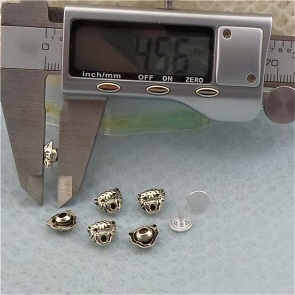 K111 Leopard Alloy Rivets 9.2x8.6mm 100pcs/bag