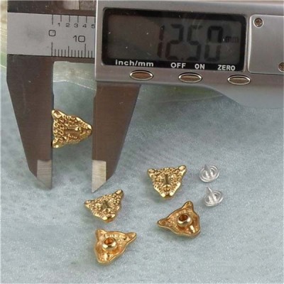 K113 Leopard Alloy Rivets 12.5x12.5mm 100pcs/bag
