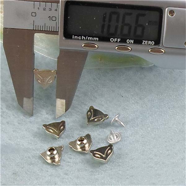 K114 Fox Alloy Rivets 10X11mm 100pcs/bag