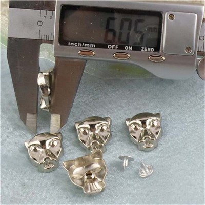 K116 Dog Alloy Rivets 17x19mm 100pcs/bag