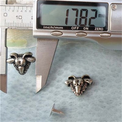 K117 Sheep Alloy Rivets 14x18mm 100pcs/bag