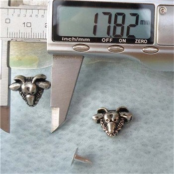 K117 Sheep Alloy Rivets 14x18mm 100pcs/bag