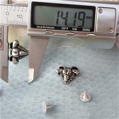 K117 Sheep Alloy Rivets 14x18mm 100pcs/bag