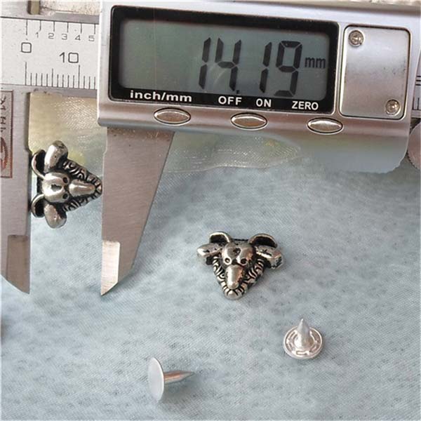 K117 Sheep Alloy Rivets 14x18mm 100pcs/bag