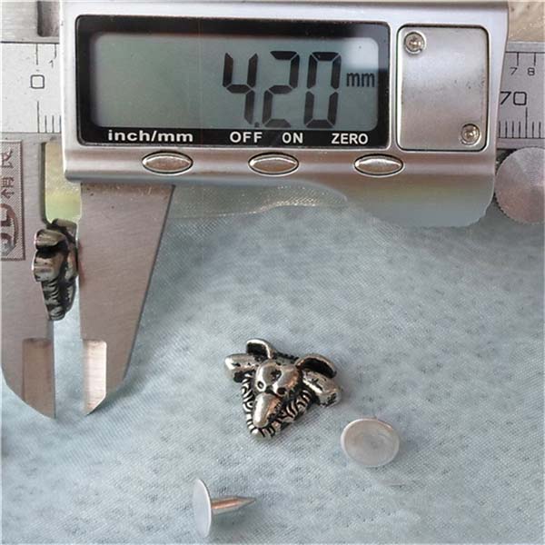 K117 Sheep Alloy Rivets 14x18mm 100pcs/bag