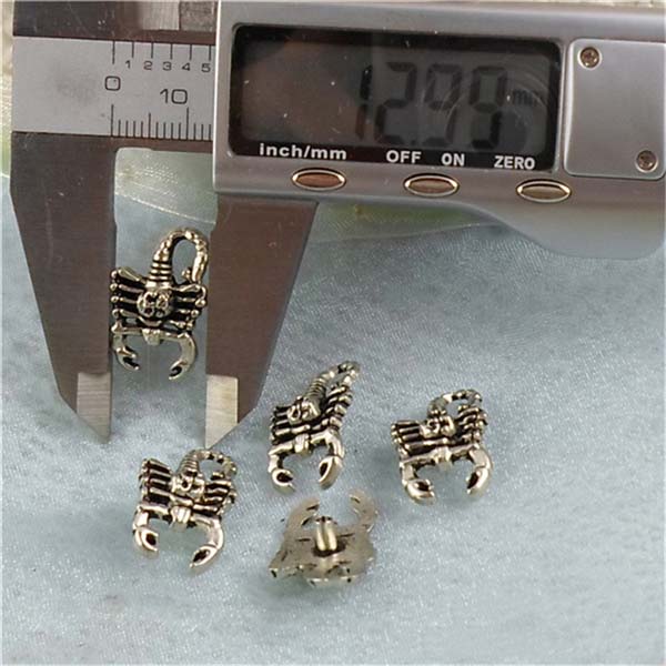 K119 Scorpion Alloy Rivets 21x13mm 100pcs/bag