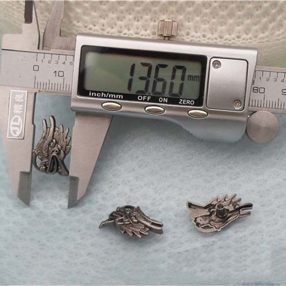 K122 Dragon Alloy Rivets 20x14mm 100pcs/bag