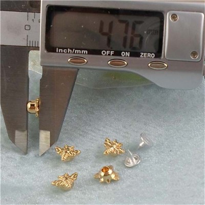 K136 Bee Alloy Rivets 8x10mm 100pcs/bag